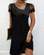 Roscoe Women's Dress – Refined Lace Dress with a Fitted Cut for Parties & Special Occasions