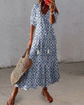 Pell Women's Maxi Dress – Bohemian Chic, Lightweight Cotton & Summery Ibiza Style