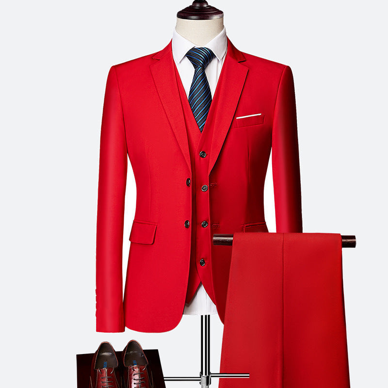 Yara Men's Suit – Refined 3-Piece Suit, Breathable and Cozy for Weddings and Business