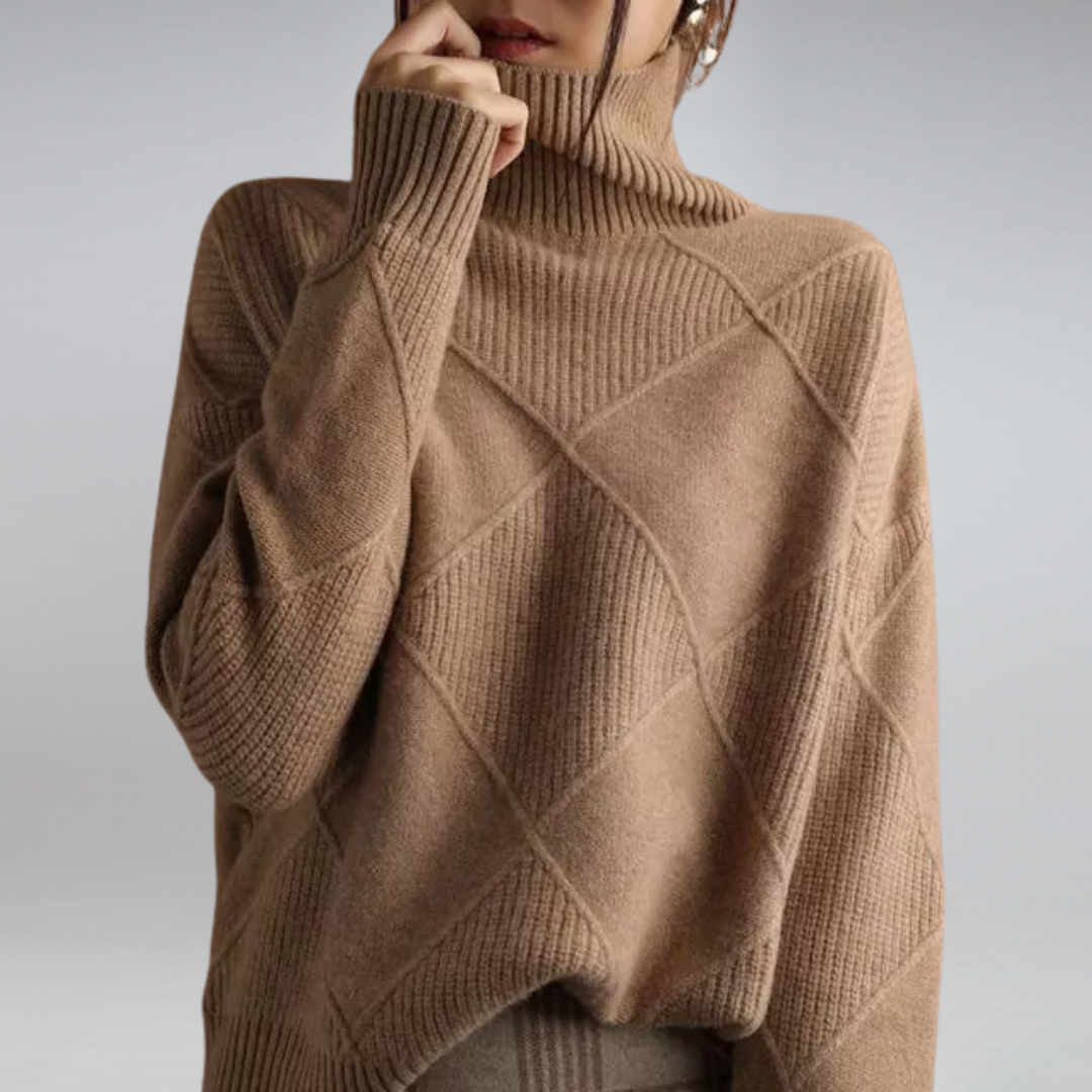 Quila Cashmere Turtleneck for Women – A Gentle, Insulating & Refined Knit