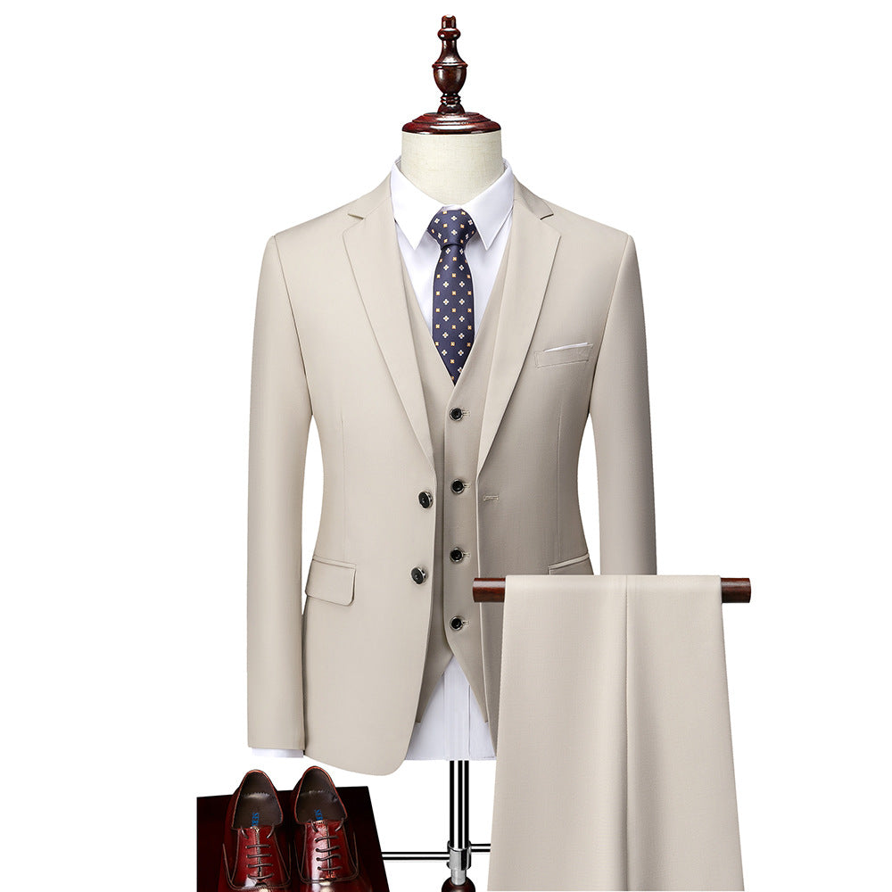 Yara Men's Suit – Refined 3-Piece Suit, Breathable and Cozy for Weddings and Business
