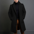 Sabine Men's Wool Coat – Classic Cut with Cozy, Durable Fabric & Timeless Design