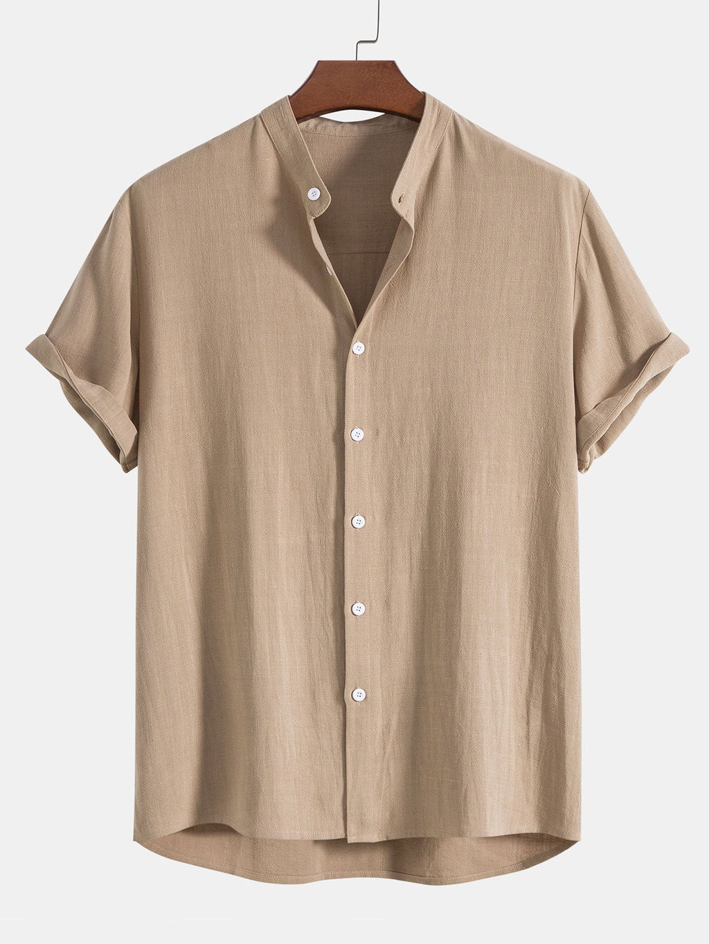 Thorne Men's Summer Two-Piece Set – Breathable Linen-Feel Style with Short-Sleeve Design & Easy-Fit Trousers