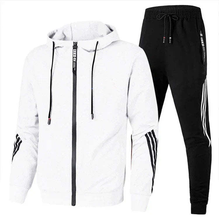 Wren Men's With Hood Tracksuit – Cozy, Modern & Versatile