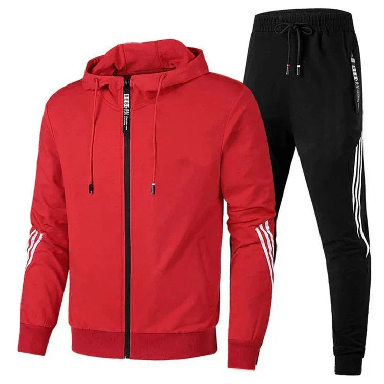 Wren Men's With Hood Tracksuit – Cozy, Modern & Versatile