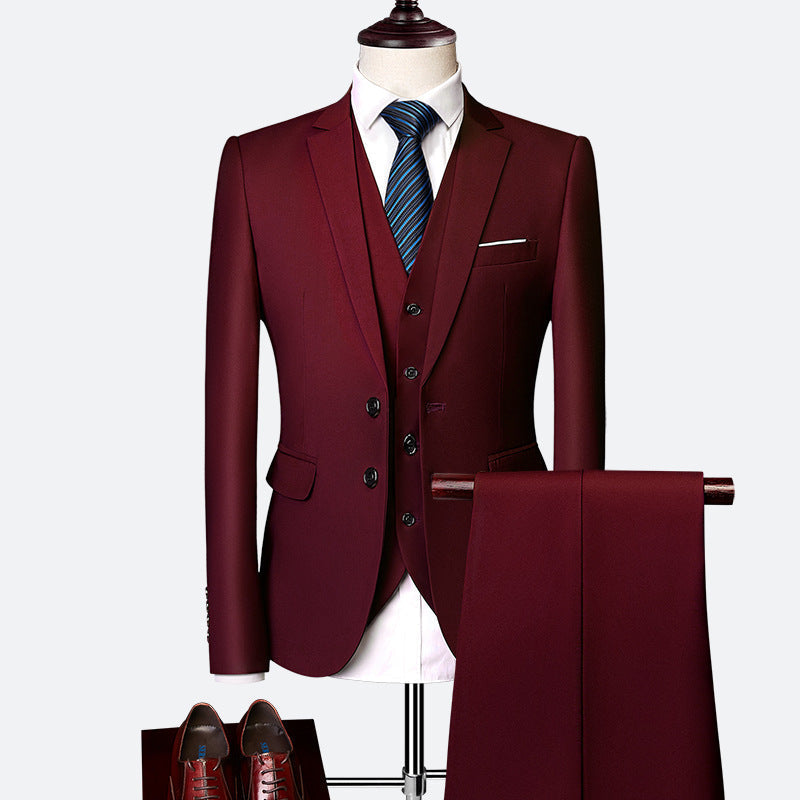 Yara Men's Suit – Refined 3-Piece Suit, Breathable and Cozy for Weddings and Business
