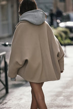 Griffin Women's Coat – Sophisticated, Cozy Oversized Wool Coat for Winter