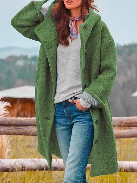 Tobias Women's Gentle Wool Coat – Stylish, Insulating & Versatile for Winter