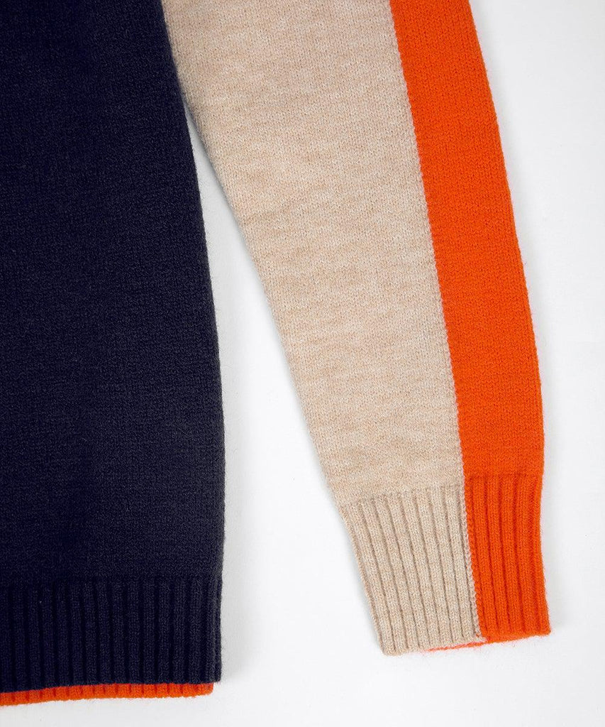 Freya Women's Striped Sweater – Fitted Cut, Graphic Style & Cozy Cotton