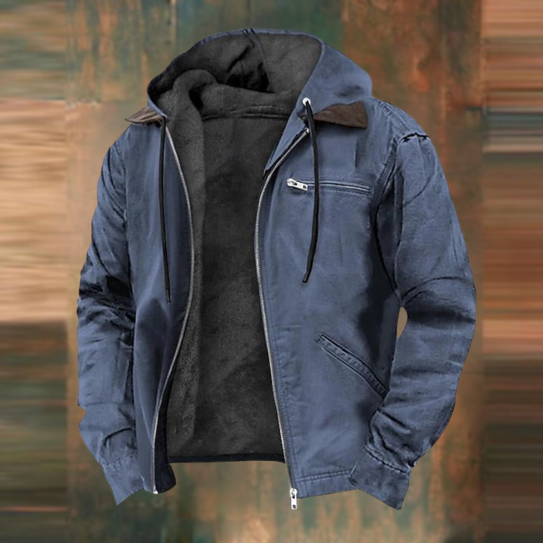 Jareth Men's Jacket – Sophisticated, Modern Leather Jacket with Timeless Style