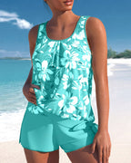Dashiell Women's Tankini – Cozy 2-Piece Swimsuit with Padded Cups & Flattering Fit