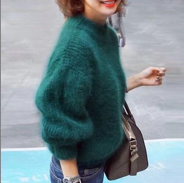 Hadrian Women's Sweater – Loose-Knit Wool Pullover, Cozy & Refined with a Modern Style