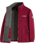 Yolanda Men's Outdoor Fleece Jacket – Plush, Lightweight Warmth with a Protective Collar