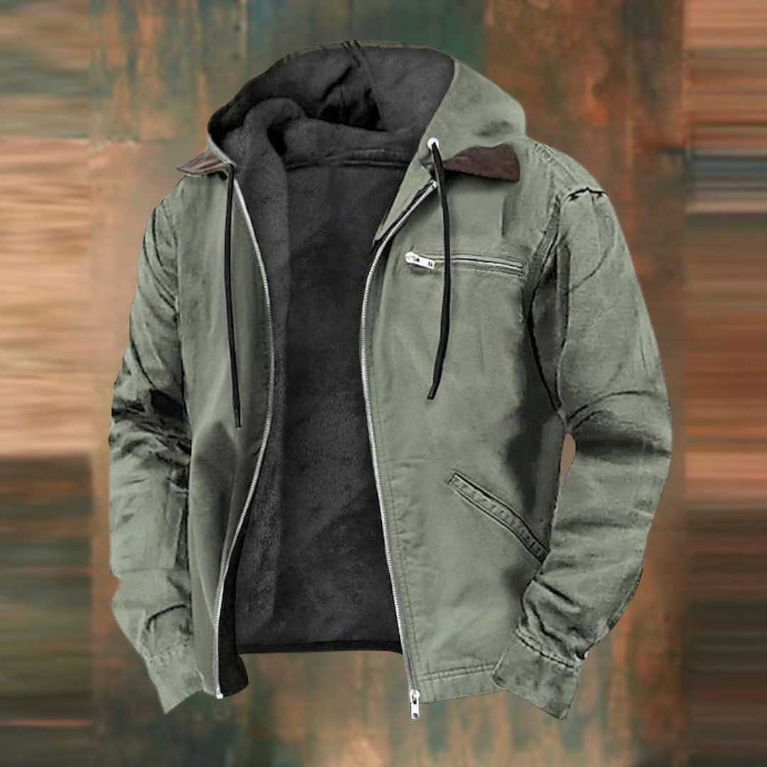 Jareth Men's Jacket – Sophisticated, Modern Leather Jacket with Timeless Style