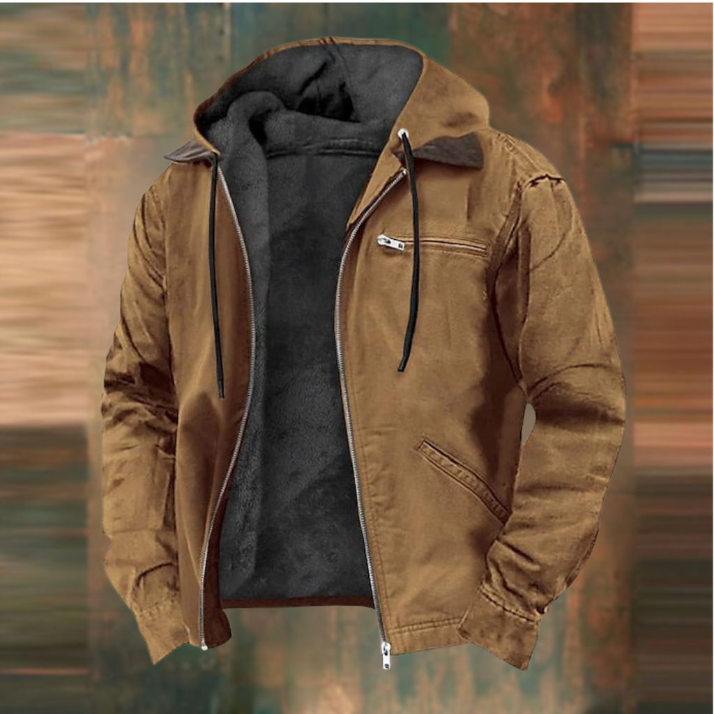 Jareth Men's Jacket – Sophisticated, Modern Leather Jacket with Timeless Style