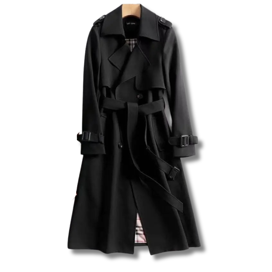 Alaric Women's Trench Coat – Chic, Versatile Long Coat Built for Every Season