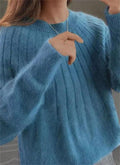Thea Cashmere Sweater for Women – Gentle, Luxurious Sweater with a Classic Fit for Fall and Winter