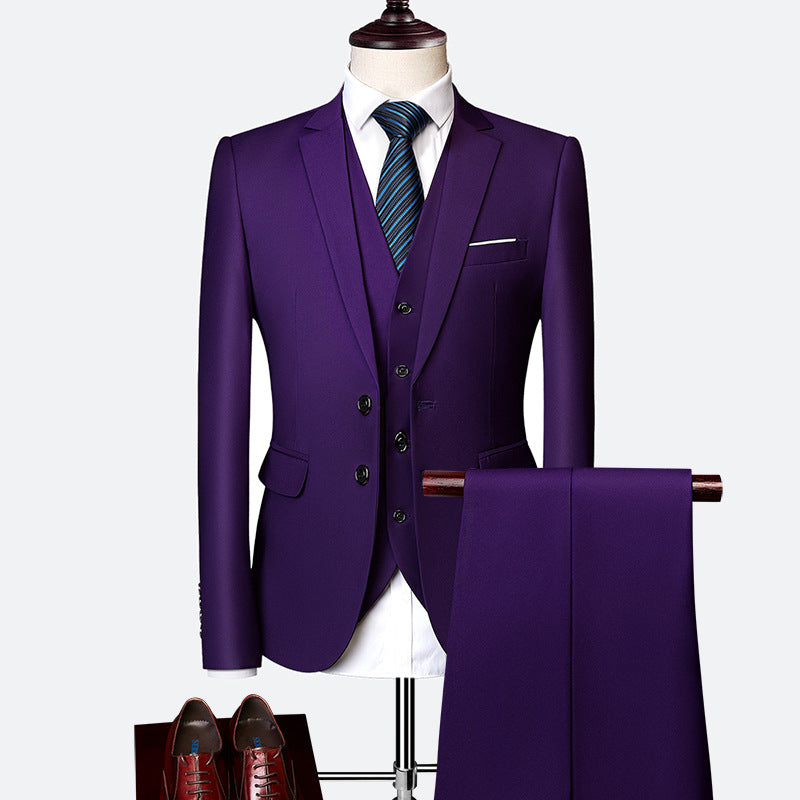 Yara Men's Suit – Refined 3-Piece Suit, Breathable and Cozy for Weddings and Business