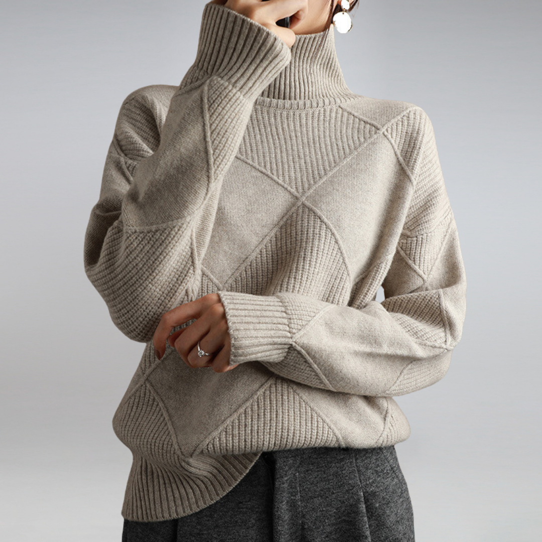 Quila Cashmere Turtleneck for Women – A Gentle, Insulating & Refined Knit