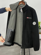 Yolanda Men's Outdoor Fleece Jacket – Plush, Lightweight Warmth with a Protective Collar