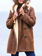 Soren Women's With Hood Coat – Cozy, Relaxed & Stylish for Winter Days