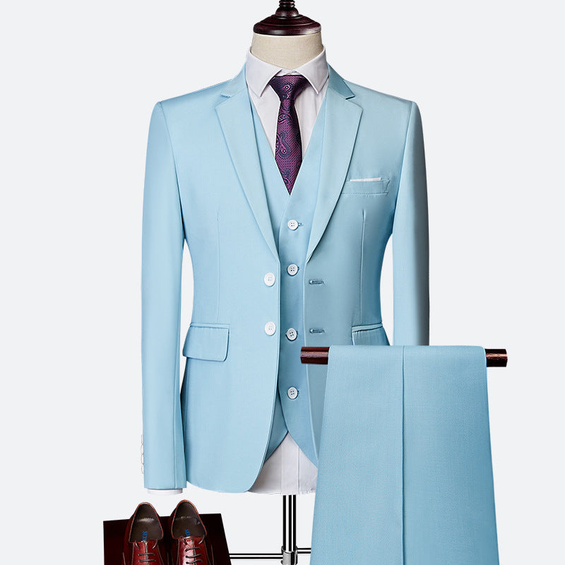 Yara Men's Suit – Refined 3-Piece Suit, Breathable and Cozy for Weddings and Business