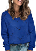 Oakley Women's Hollow Knit Sweater – Convertible Neckline, Full-Length Sleeves & Relaxed Silhouette