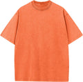 Garrick Men's Vintage Cotton T-Shirt – Roomy Fit, Mineral Wash & Heavyweight Fabric