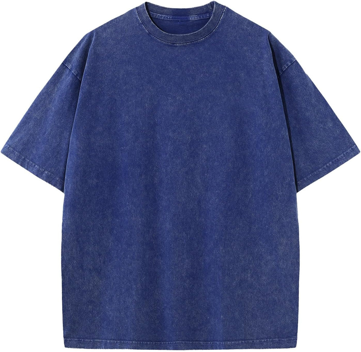 Garrick Men's Vintage Cotton T-Shirt – Roomy Fit, Mineral Wash & Heavyweight Fabric