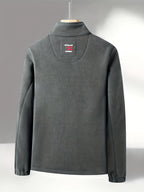 Yolanda Men's Outdoor Fleece Jacket – Plush, Lightweight Warmth with a Protective Collar