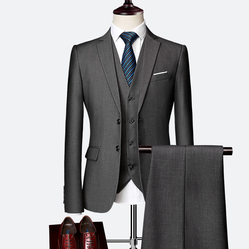 Yara Men's Suit – Refined 3-Piece Suit, Breathable and Cozy for Weddings and Business