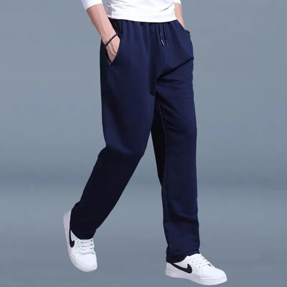 Winslet Men's Sweatpants – Premium Cotton with Adjustable Waistband, Contemporary Fit & Breathable Comfort