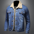 Zane Men's Denim Jacket – Insulating Lined Jean Jacket with Classic Modern Style