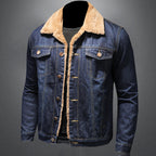Zane Men's Denim Jacket – Insulating Lined Jean Jacket with Classic Modern Style