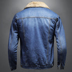 Zane Men's Denim Jacket – Insulating Lined Jean Jacket with Classic Modern Style