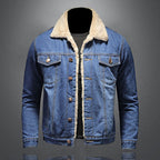 Zane Men's Denim Jacket – Insulating Lined Jean Jacket with Classic Modern Style