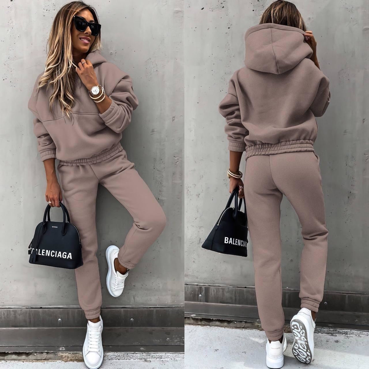 Verity Women's Jogger Set – Plush Comfort & Modern Style for Everyday Relaxation