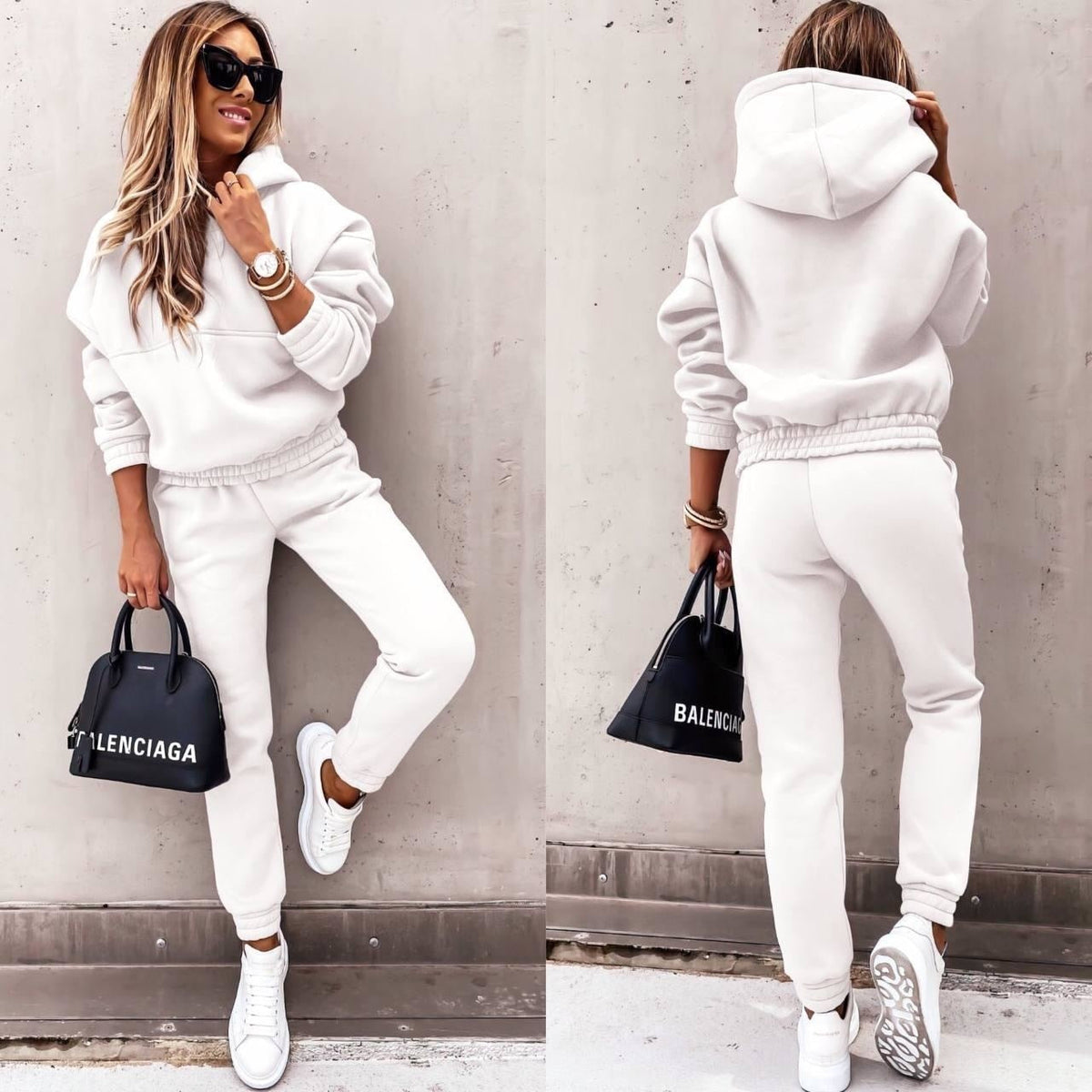Verity Women's Jogger Set – Plush Comfort & Modern Style for Everyday Relaxation