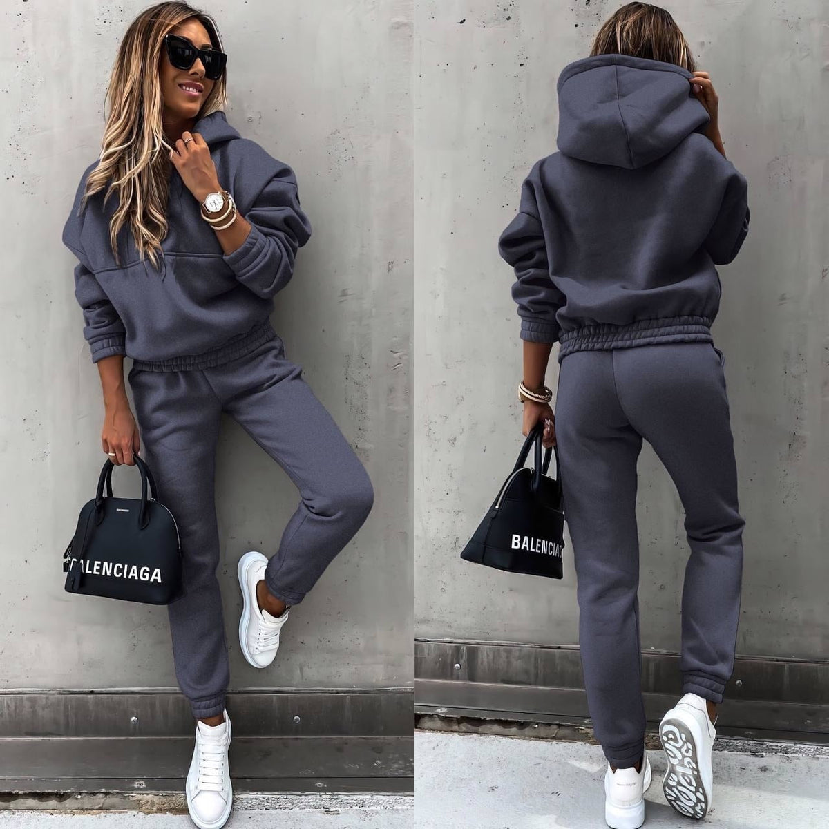 Verity Women's Jogger Set – Plush Comfort & Modern Style for Everyday Relaxation