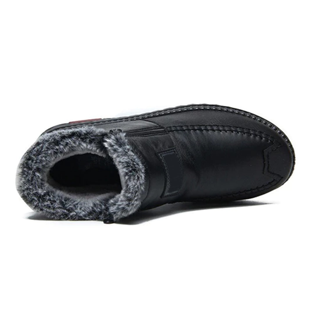 Ines Women's Winter Boots – Cozy Fur Lining, Thermal Warmth & Non-Slip Sole