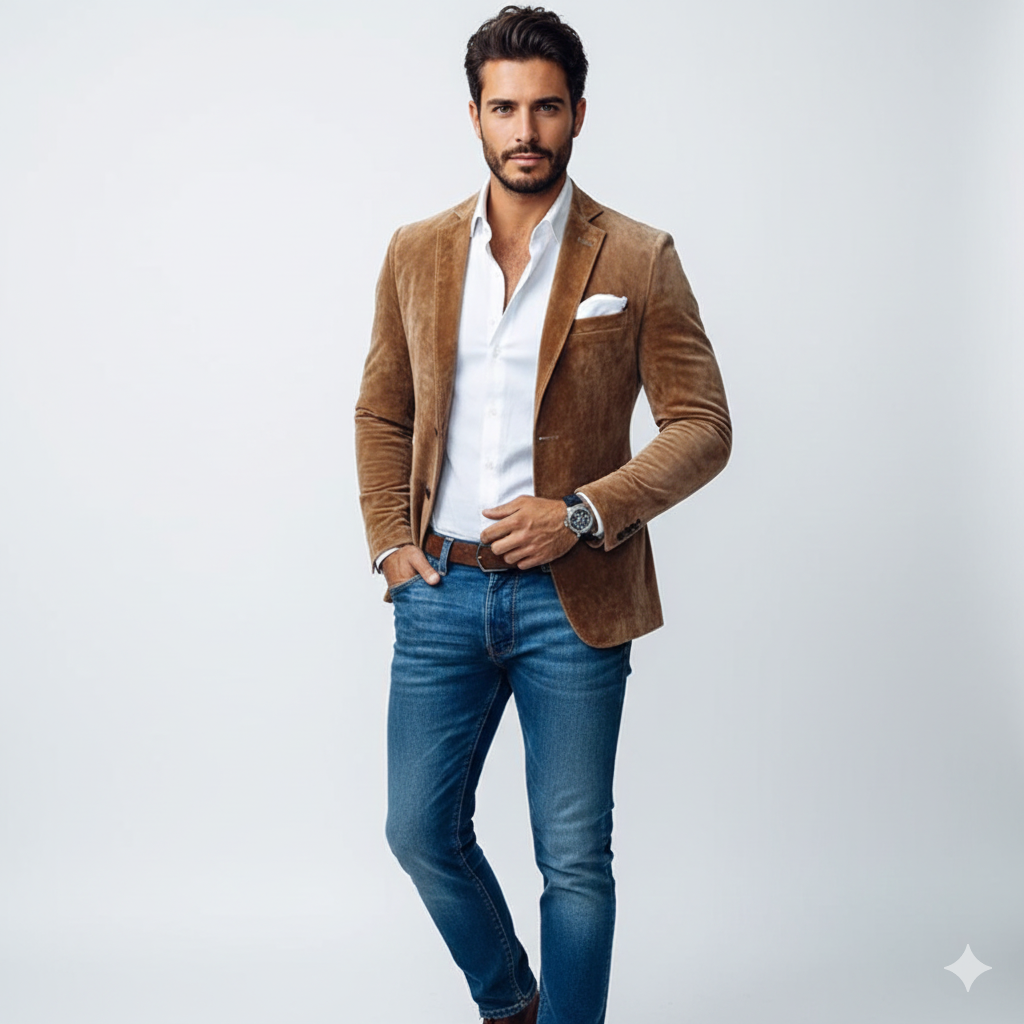 Lennox Slim-Fit Blazer for Men – Sophisticated Casual Jacket with a Versatile Modern Cut