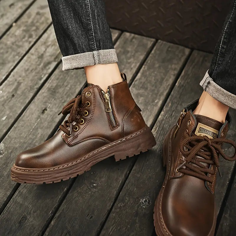 Wren Waterproof Boots – Rugged Men's Footwear for Hiking and City Adventures