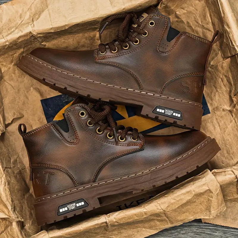 Wren Waterproof Boots – Rugged Men's Footwear for Hiking and City Adventures