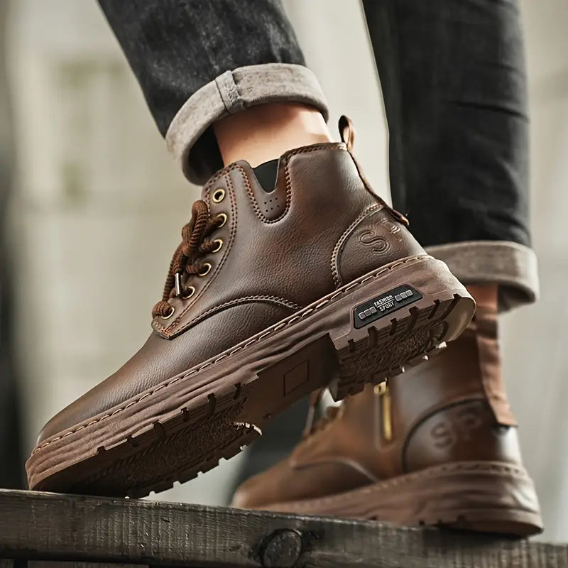 Wren Waterproof Boots – Rugged Men's Footwear for Hiking and City Adventures