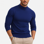 Zinnia Men's Turtleneck Sweater – Premium Soft-Knit Fabric in a Sleek, Contemporary Style