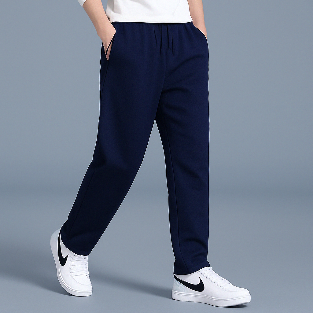 Winslet Men's Sweatpants – Premium Cotton with Adjustable Waistband, Contemporary Fit & Breathable Comfort