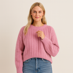 Bram Women's Cashmere Sweater – Plush 100% Cashmere Knit in a Chic, Contemporary Style