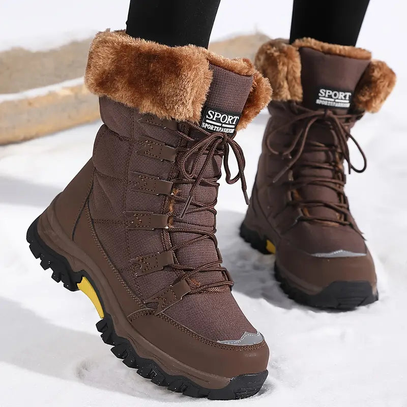 Zane Women's Winter Boots – Cozy, Waterproof with Faux Fur Lining