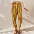 Emeric Women's Corduroy Pants – Cozy High-Rise Waist & Wide Legs for a Relaxed Look