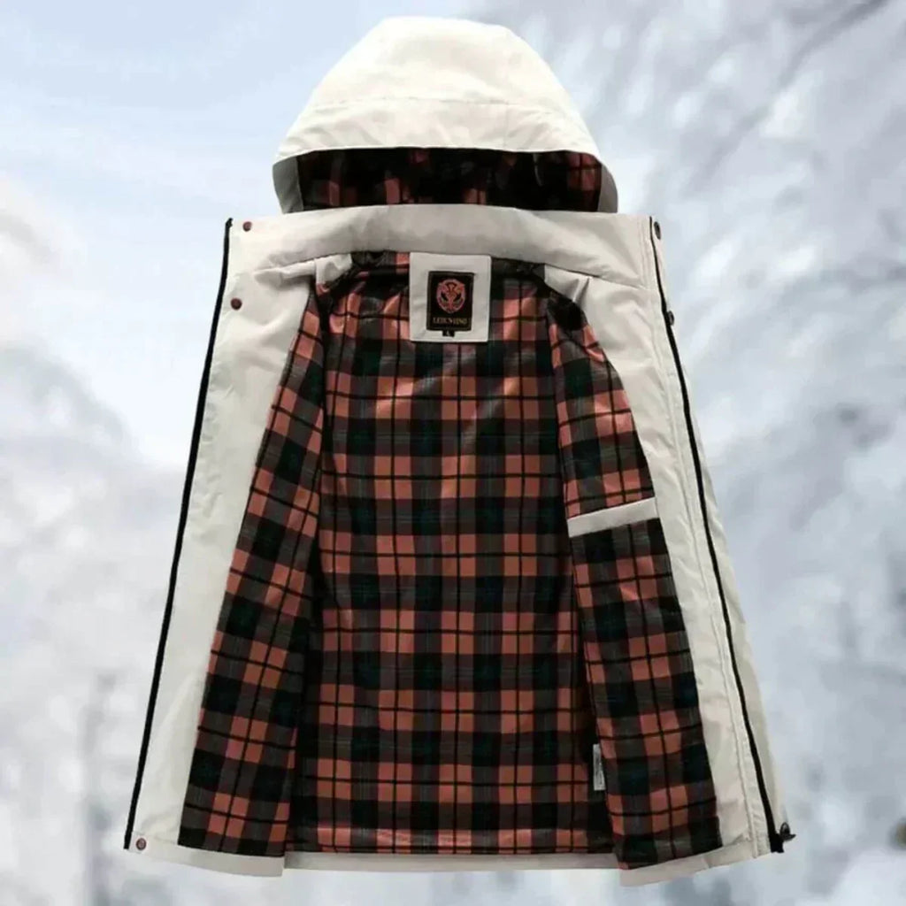 Xanthe Men's Jacket – Cozy Waterproof & Windbreaker Jacket for Fall/Winter